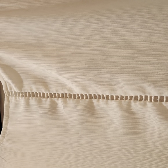 White Cold Shoulder Blouse - Picture 6 of 6